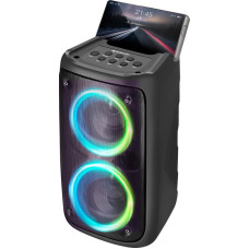 Defender® Bluetooth Speaker with LED Light, Music Box, Portable Bluetooth Box, 20 W, Built-in FM Radio, MP3, SD, Stereo Pairing, Perfect for Home, Outdoor Use