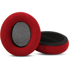 YunYiYi Ear Pads Replacement Ear Pads Compatible with Meze 99 Classics/Meze 99 Neo Headphones Protein Leather Ear Pads Parts (Upgrade Red Earpad)