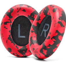 WC Wicked Cushions Improved Replacement Ear Pads for Bose 700 Noise Cancelling Headphones (NC700) - Softer PU Leather, Luxury Memory Foam, Extra Thickness, Extra Durable | Red Camo