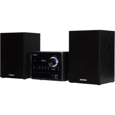 Aiwa MSBTU-300 Micro Hi-Fi System with Bluetooth, CD, USB, FM Radio, Black