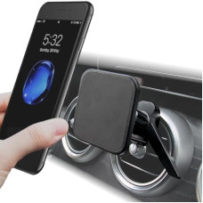 Mobile Phone Holder Car Magnet Compatible with MagSafe for Round Ventilation Magnetic Holder for Mobile Phone for Round Fan and Air Vent Ideal for Mercedes, Audi and All Ventilation Nozzles with Slats