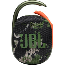 JBL In-Ear Earphones Clip 4 - Portable Mini Bluetooth Speaker, Large Audio and Expressive Bass, Built-in Carabiner, IP67 Waterproof and Dustproof