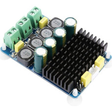 TDA7498 Double Channel Audio Amplifier Board 100W+100W DC 8V-32V Digital Stereo Power Amplifier Board HF20