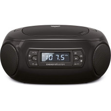 Energy Boombox 3 (Bluetooth Stereo Speaker, Portable CD Player, USB MP3 Player, FM Radio Sound Machine)