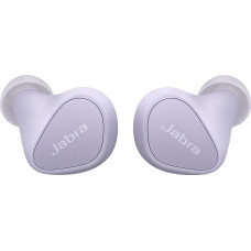 Jabra Elite 3 True Wireless Earbuds, Noise Isolating In-Ear Bluetooth Headphones with 4 Built-In Microphones for Clear Calls, Powerful Bass, Customisable Sound and Mono Mode, Lilac