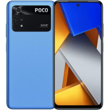 Poco M4 PRO 4G 128GB 6GB RAM Factory Unlocked (GSM, without CDMA, Not Compatible with Verizon/Sprint) Bundle with Quick Charger, Cool Blue