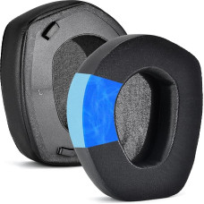 defean RS165 175 185 195 Replacement Foam Ear Pads Compatible with Sennheiser HDR RS165, RS175, RS185, RS195 RF Wireless Headphones, Extra Thickness (Silky Cool Gel)