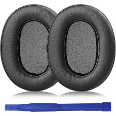 Aiivioll Replacement Protein Leather Ear Pads for WH-XB900N Headphone Ear Pads Earpads Earpads Repair Parts (Black)