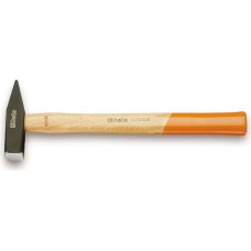 Beta 1370T 500 Schlosserhammer, Universalhammer (Werkzeug mit Maßen: (su įrankiu, kurio dydis 27 320 118 mm, Tool Stiel aus Holz, robustes und hochwertiges Material, höchste Qualität aus Italien), oranžinė