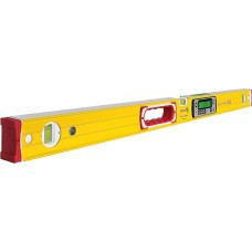 STABILA TECH 196 DL Electronic Spirit Level - Digital Spirit Level Waterproof and Dustproof According to IP 67, 2 Digital Displays, Calibration-Free with Bag, 100 cm