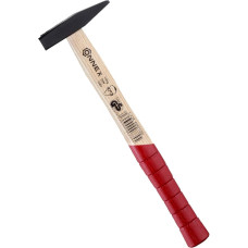 Connex COX600100 Engineer's Hammer with Handle Guard, Black/Beige/Red, 100 g