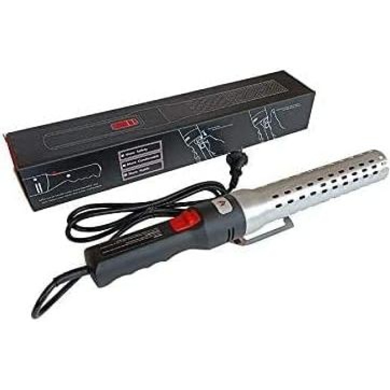 Elektrinis medžio anglių uždegiklis 2000 W - 650 °C - medžio anglių uždegiklis Kamado keraminėms kepsninėms ir BBQ kepsninėms - greitas grilio uždegiklis, alternatyva 