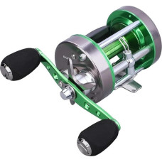 Žvejybos ritės Žvejybos ritė 6+1BB 5.3:1 didelio greičio santykis Stiprus sūrus jūros masalo užmetimo ritė Maksimali traukos jėga 25 kg karpinė ritė (spalva: kairė ranka, dydis: 600)