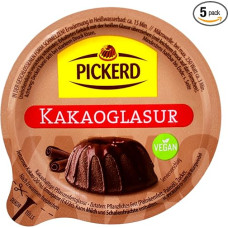 Pickerd Vegan Cocoa Glaze, Pack of 5 (5 x 150 g)