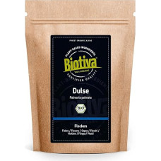 Dulsės dribsniai Organic 100 g - Palmaria Palmata - dumblis - raudonieji dumbliai - be priedų - supermaistas - sriubos įdėklo padažo įdaras - 100 % ekologiška - išpilstyta ir sertifikuota Vokietijoje 