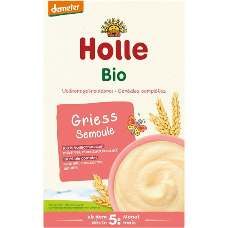 Ekologiška pilno grūdo grūdų košė 