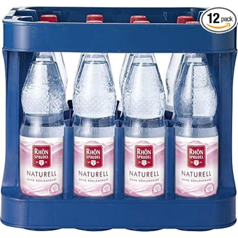 RhönSprudel Mineral Water Naturell Multi-Way (12 x 1 L)