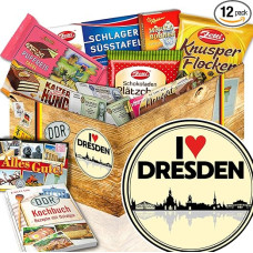 I Love Dresden/Schoko DDR krepšelis/Dresdeno gimtadienio staigmena