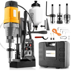 WABROTECH® WT28REWG Magnetinis grąžtas 60 mm - Magnetinis šerdinis gręžtuvas 300 aps/min - Magnetinio laikymo jėga 13800N - Nešiojamasis magnetinis gręžimo įrenginys M3-M22, skirtas metalo apdirbimui - Šerdinis gręžtuvas 2080W - Magnetinis gręžtuvas