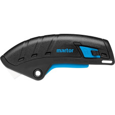 MARTOR Safety Knife with Blade Inlet and Ceramic Blade, Secupro Merak, Professional Cutter Knife, Lightweight, Plastic, Right and Left-Handed Users, Logistics, GS Tested