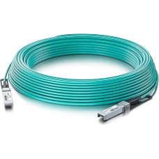 10G SFP+ AOC kabelis - 10GbE SFP+ į SFP+ aktyvusis optinio pluošto kabelis, OM3 MMF tiesioginio prijungimo skaidulų rinkiniai su SFP+ jungtimis INT-SFP-AOC-20M, 20 metrų