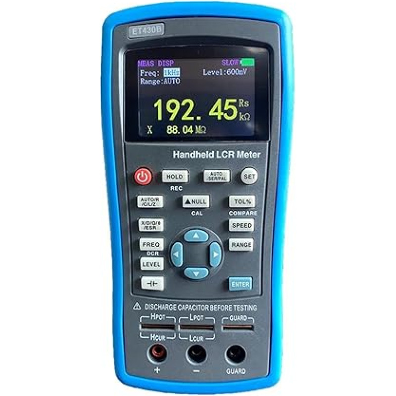 Professionelles LCR-Messgerät LCR-Tester ET430 ET432 ET433 Handheld-LCR-Digitalbrückenkapazitäts-Induktivitätswiderstandstester(ET433)