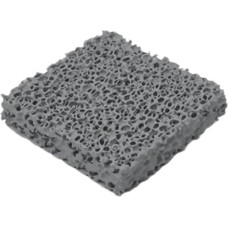 GNYVZXPLQ Verschleißfeste Keramik-Silikonkarbid-Kissen, Quadratische Keramik-Porzellan-Filterplatte, druckbeständig, 20 PPi Siliziumkarbid-Keramikschaumplatte, 1 Stück(70mmx70mmx25mm)