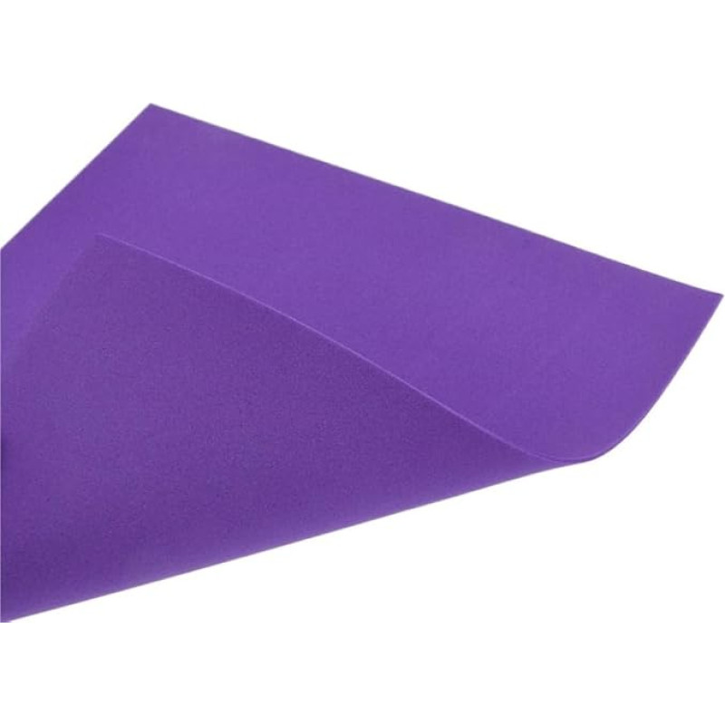 GNYVZXPLQ Verschleißfeste Keramik-Silikonkarbid-Kissen, 6 Stück Dunkelblau/Hellgelb/Weiß Eva-Materialien Schaumstoffplatten, 27,5 cm * 21,5 cm * 1,7 mm Handarbeitsschaumplatten(Purple)