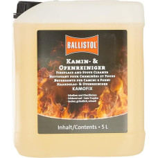 BALLISTOL 25405 Fireplace Cleaner / Oven Cleaner 5L Canister - Foam Cleaning for Fireplace Panes, Oven Windows, Oven