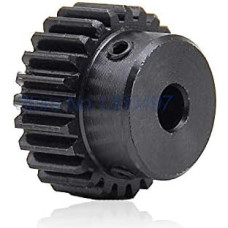 NLLeZ Spur Sprocket 1M 35T 35T Mod 1 Plotis 10 mm Skylė 6 mm 7 mm 8 mm Dešinysis dantis 45# Plieninė pagrindinė pavara CNC pavara RC (skylės skersmuo: 6 mm)