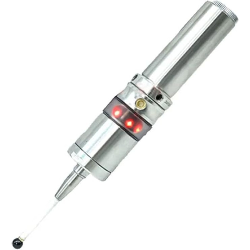 MMP25 3D-LED-Kantenfinder, Touch-Sonde, Metalldetektionswerkzeug, mit akustischen optischen Signalen, hohe Präzisionsmessung 0,001 mm, für CNC-Maschinen, Edelstahlkonstruktion, XY-Achsenerkennung