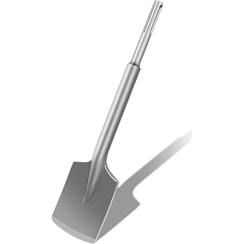 TIHOOK SDS MAX shovel chisel, 450 mm x 110 mm, asphalt chisel, clay spade, asphalt chisel for demolition hammer, removal of concrete and masonry