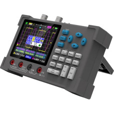 Dviejų kanalų mini skaitmeninis daugiafunkcinis multimetras su skaidriu ekranu, idealus įvairiems prietaisams