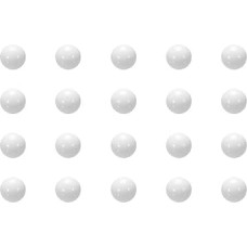 5 mm POM monetų žiedo gaminimo rutuliukai Plastikiniai guoliai 50 vnt.