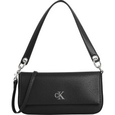 Calvin Klein Damen Minimal Monogram Shoulder Pouch Lv04k3161g Krepšelis per petį