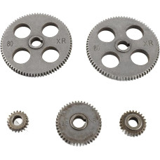 Drehmaschinengetriebe Metall Mini T80 T45 T25 T20 Accessoire Ersatzkit für Mikrodreh- und Metallschneidemaschinenmaschine HT250 Graues Eisenmaterial 5pcs