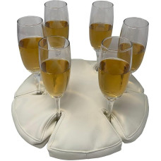 Stiklo inkaras - gerai atrodantis vyno taurių laikiklis valtims, piknikams, festivaliams, stovyklavietėms ir kemperiams. Talpina 6 taures. Nereikia jokių tvirtinimo detalių. Neišpilkite!...