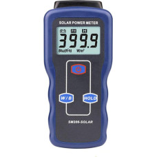 KEXIAO Saulės energijos matuoklis Šviesos matuoklis Solar Strahlung Tester Solar Forschung Glas Lichtintensität Daten Halten SM206
