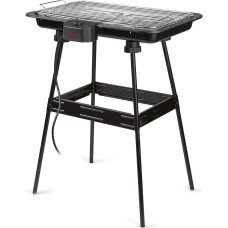 Girmi bq21 Barbecue Table Electric 2200 W Black, Stainless Steel – Barbecue (Electric, Barbecue, CE, Table, Grid, 510 x 300 mm)