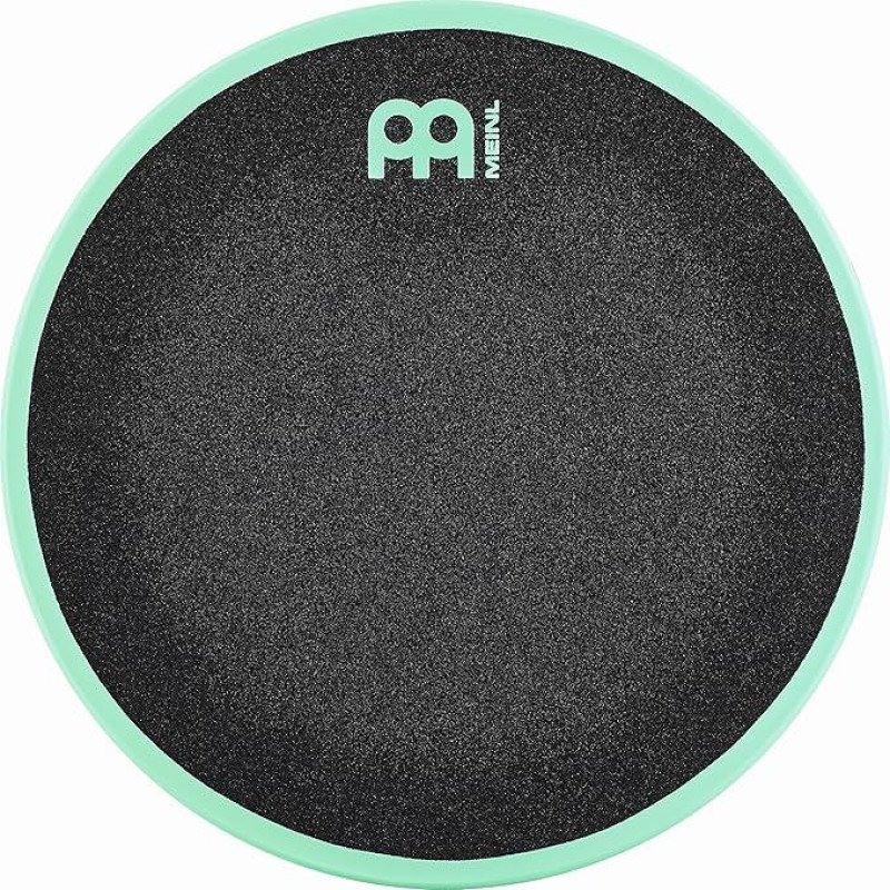 Meinl Cymbals Marshmallow Practice Pad, 12 Inch (30.48 cm) Quiet Drum Practice Pad, Medium Rebound, Mountable on Cymbals Stand and Tripod - Sea Foam - Drums and Percussion Accessories (MMP12SF)