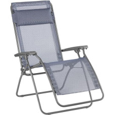 Lafuma Mobilier - Zero Gravity R Clip recliner chair - Folding deck chair for patio and garden - Durable Batyline® fabric - Multi-position lounger, comfortable, France - Blue Ocean