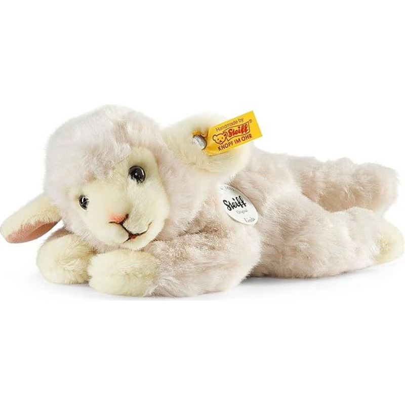 Steiff 22cm Little Friend Lamb Linda Wool (White)