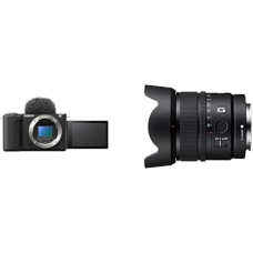 Sony Alpha ZV-E10 II Mirrorless APS-C Video Camera with Interchangeable Lens (4K60p Video, 4:2:2 10-Bit Recordings, 26 MP, Auto Focus with Eye Detection) Bundle Includes SEL15F14G