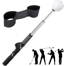 AVAKKER Golf Trainingshilfen, Golf Schwungtrainer & Armband für Haltungskorrektur und Schwungtraining, Golf Swing Trainer Set für bessere Golftechnik, Golf Accessories für Anfänger/Profis