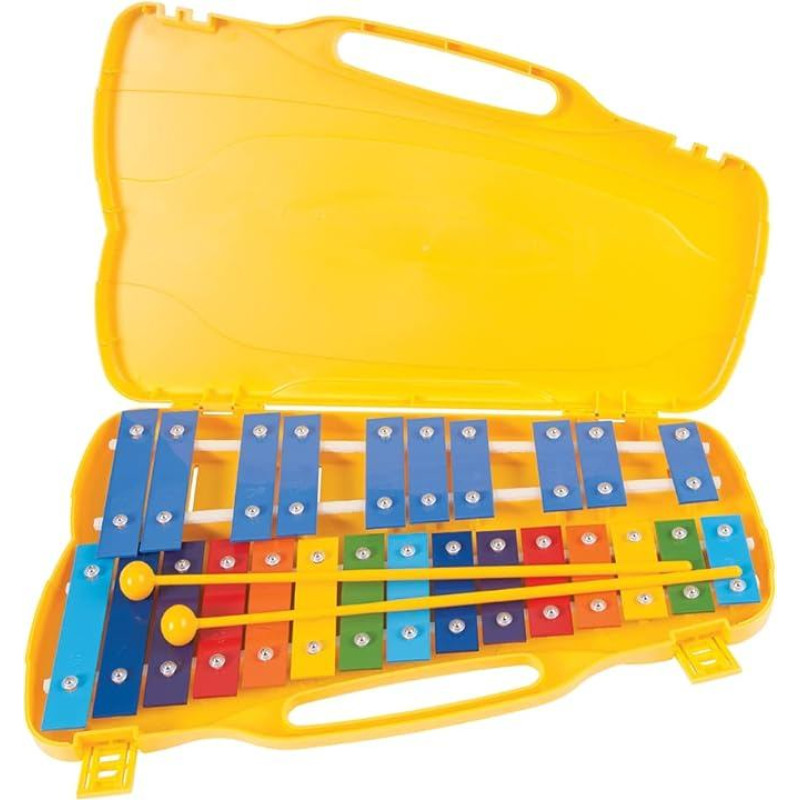 Performance Percussion G5-G7 25 natų glockenspiel su spalvotais klavišais
