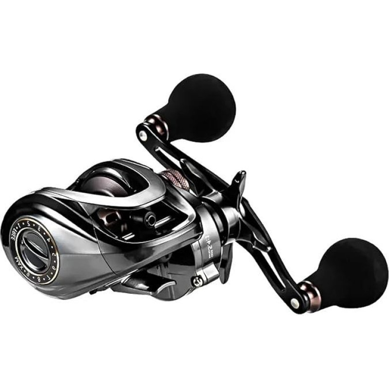 Wjnvvfioo 9,5 kg Max Drag 12 Kugellager, 5,4/7,2 Übersetzung, Angelrolle, BFS-Rolle