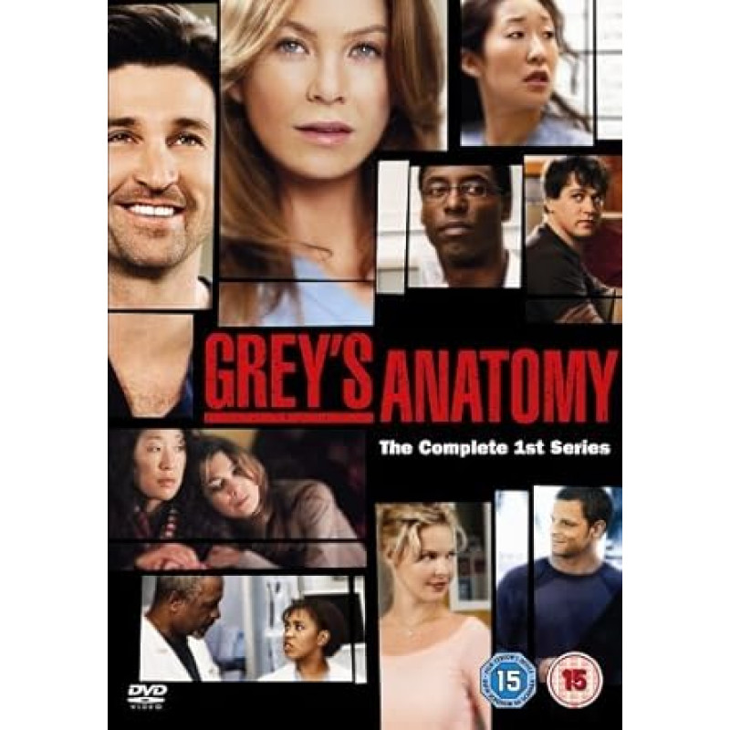 Grey's Anatomy 1 sezonas DVD Ret [UK Import]
