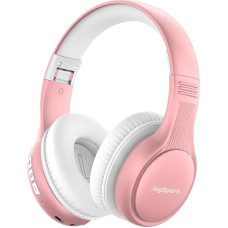 JoySpark Children's Bluetooth Headphones, 60 Hours Playback Time, Bluetooth 5.4 Wireless Children's Headphones, Type-C Quick Charge, 85/94 dB Volume Limit, Foldable Headphones Children with Microphone