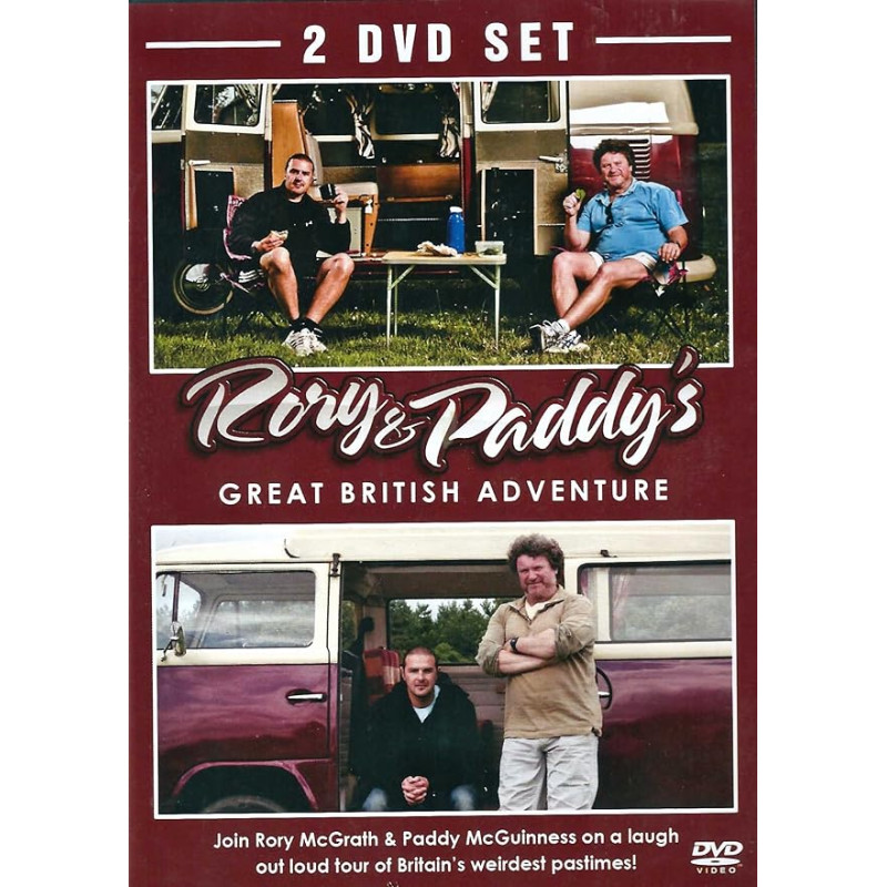 Rory & Paddy's Great British Adventure (DVD) (2008) (2 diskų rinkinys)