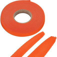 išteklių žemėlapis Geflochtene Kabelhülsen, Schrumpfschlauch, 0,95 cm, 18,3 m, Orange, 2:1 Verhältnis, Schrumpfschlauch, Kabelschutz für Kabelbaumkabel, Netzwerkkabelschutz, Kabelmanagement